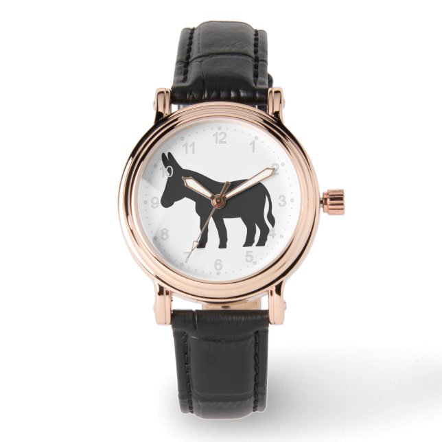 Montre Silhouette d'une mule (Recto)
