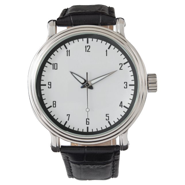 Montre Simple ronde (devant)