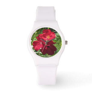 Montre Simples Roses rouges à regarder