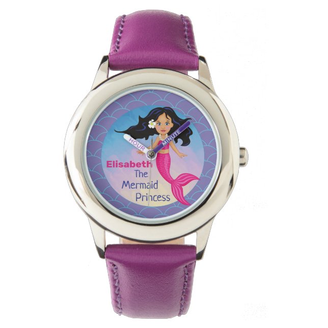 Montre Sirène Magique Sous La Mer Anniversaire (devant)
