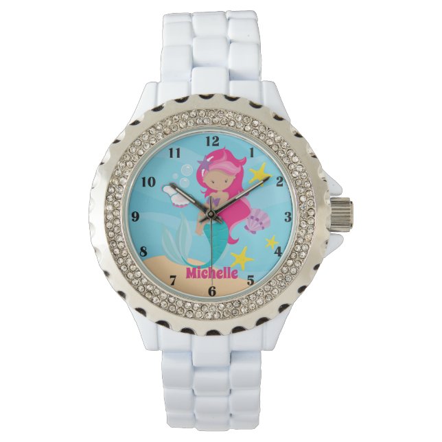 Montre Sirène personnalisée (devant)