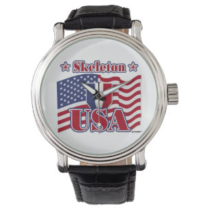 Montre Skeleton USA