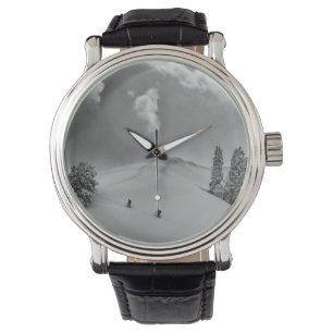 Montre Ski de fond en poudre