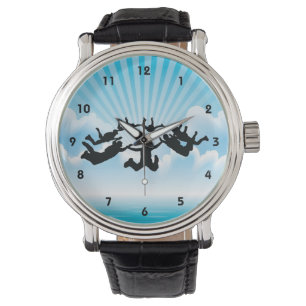 Montre Sky Diving Design Watch