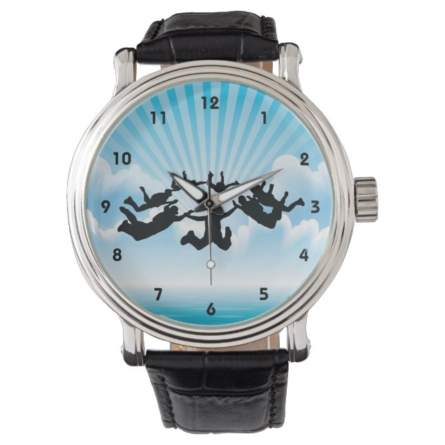 Montre Sky Diving Design Watch (devant)
