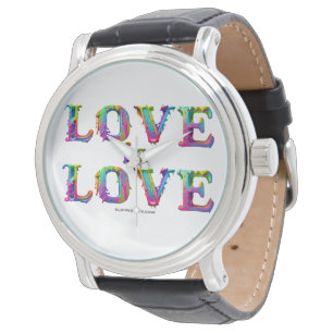 Montre SlipperyJoe amour est l'amour goutte à goutte de f