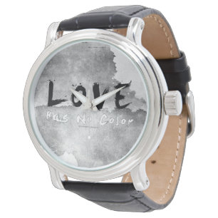 Montre SlipperyJoe amour n'a pas de couleur race peau lié