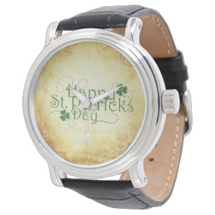 Montre SlipperyJoe's Joyeuse fête de la Saint-Patrick Iri