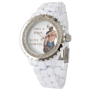 Montre SlipperyJoe's sauve cheval monter chapeau de cowbo