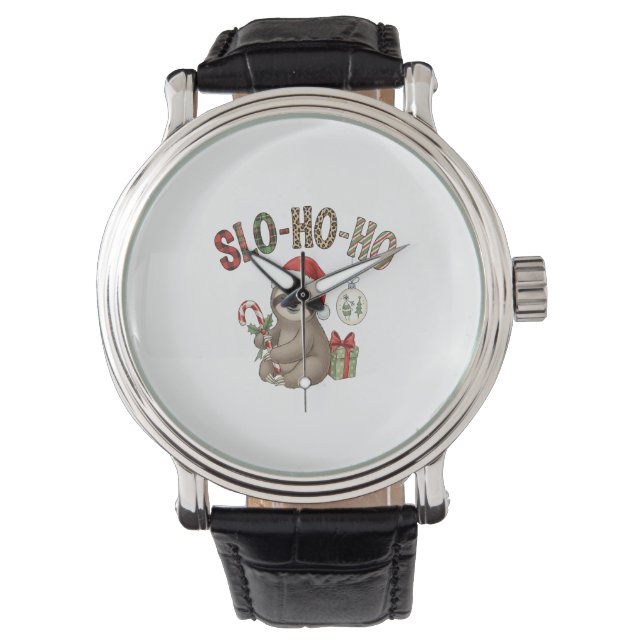 Montre Slo Ho Ho Xmas Sloth (devant)
