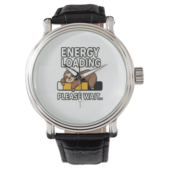 Montre Sloth Économiser l'humeur (devant)