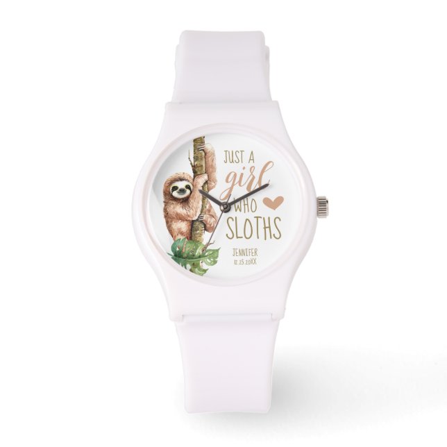 Montre Sloth Love eWatch (Recto)