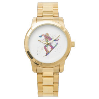 Montre Snowboard in watercolor