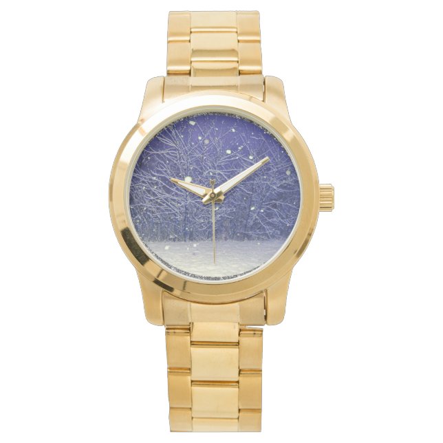 Montre Soirée de neige en hiver Regarder (devant)