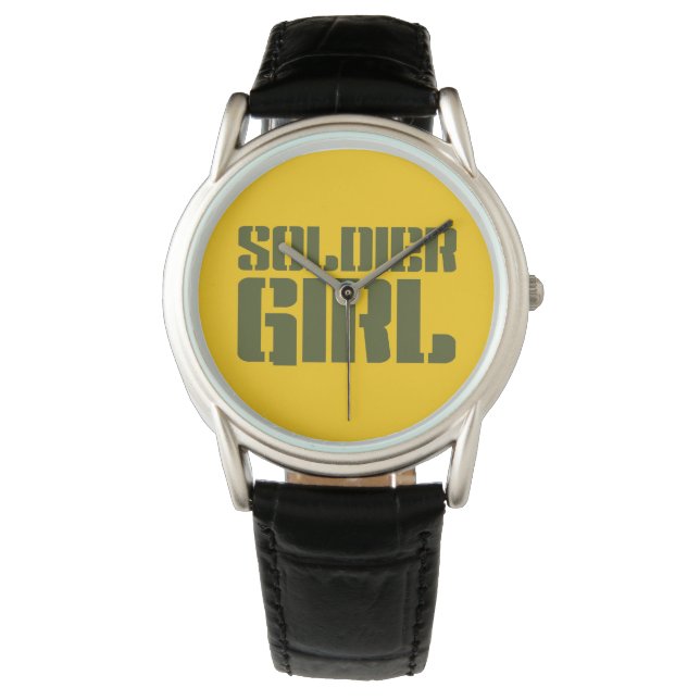 MONTRE SOLDIER GIRL (devant)