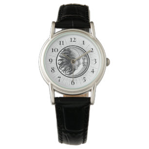 Montre Soleil céleste et lune