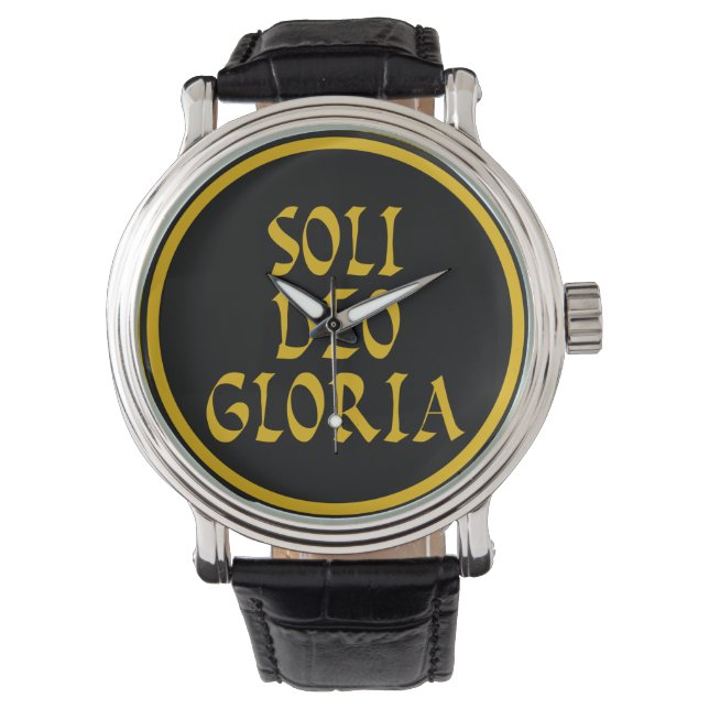 Montre Soli Deo Gloria (devant)