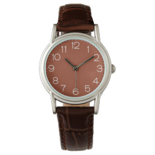 Montre Solide Burnt Orange