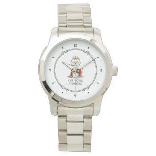 Montre Son Altesse Royale la reine Westie Chien