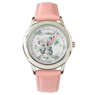 Montre Son nombre suffisant | Affirmations Cutes | Panda