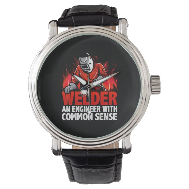 Montre Soudeur Un Ingénieur Avec Un Sens Commun (devant)