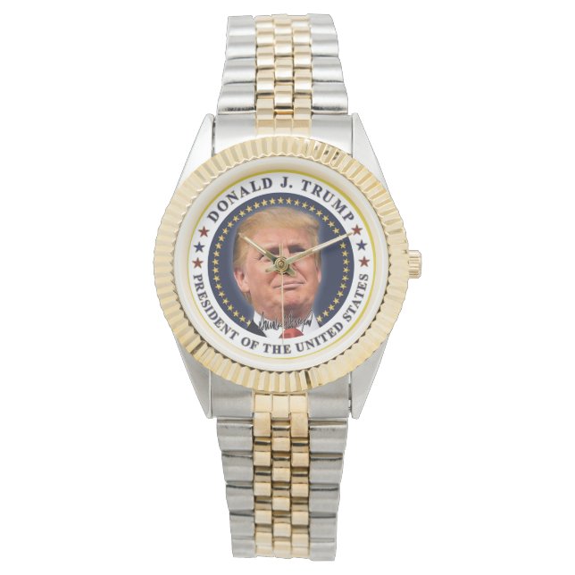 Montre Souvenir du jour de l'investiture du président Tru (devant)