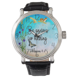 Montre Soyez anxieux pour rien Philippiens 4:6
