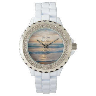 Montre "Soyez Toujours Et Sachez Que Je Suis Dieu" Sunris