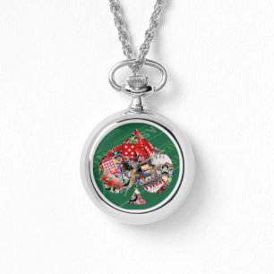 Montre Spade - Las Vegas Jouer Forme de carte