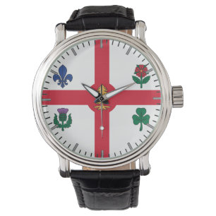 Montre spéciale patriotique avec drapeau de Montré