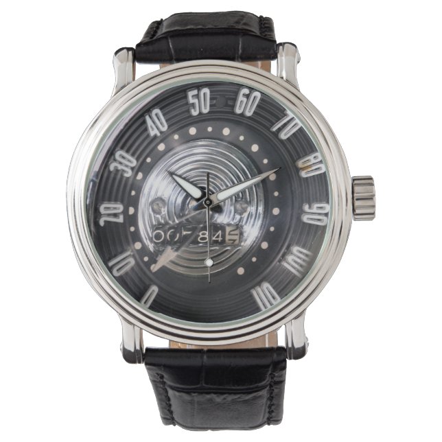Montre Speedometer de voiture classique 1954 (devant)