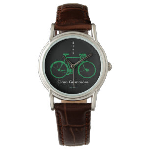 Montre Sports à vélo personnalisés avec le nom