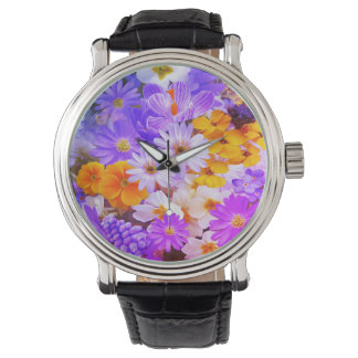 Montre Spring flowers, Flower background