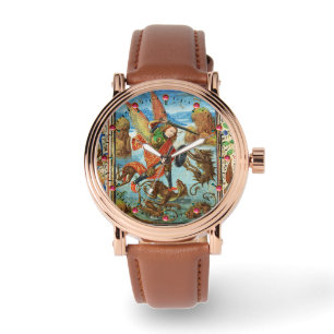 Montre ST. MICHAEL ARCHANGEL ET DRAGON Miniature flamande