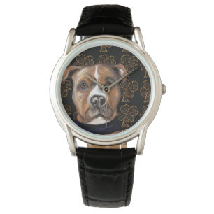 MONTRE STAFFORDSHIRE TERRIER AMÉRICAIN