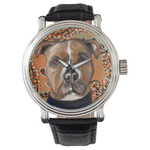 MONTRE STAFFORDSHIRE TERRIER AMÉRICAIN