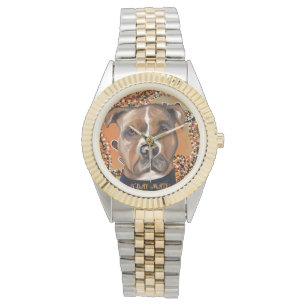 MONTRE STAFFORDSHIRE TERRIER AMÉRICAIN
