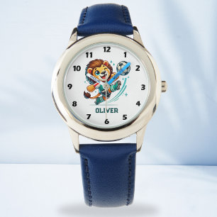 Montre Star du foot Lion mignon