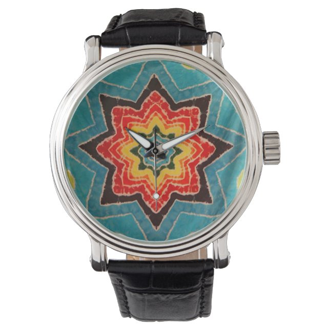 Montre Star Tie Dye (devant)