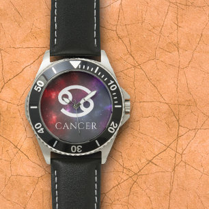 Montre Starfield Cancer Crabe Western Zodiac