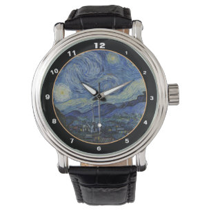 Montre Starry Night & Van Gogh /célèbre art vintage