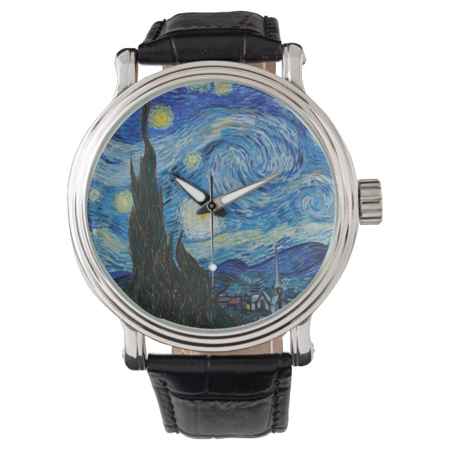 Montre Starry Night Vincent Van Gogh (devant)