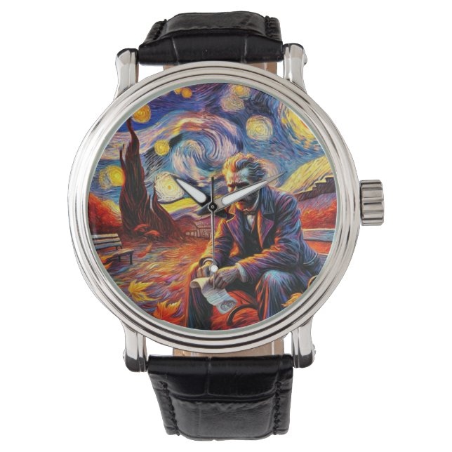 Montre Starry Night Watch - Columbus Day Edition (devant)