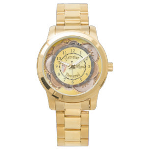 Montre Steampunk ~ Golden Hamster Wheel Powered ~