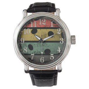 Montre Style rétro vintage Pickleball Art détendu