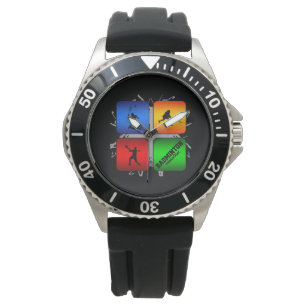Montre Style urbain de badminton extraordinaire