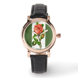 Montre Style victorien Vintage Anglais Rose Watch