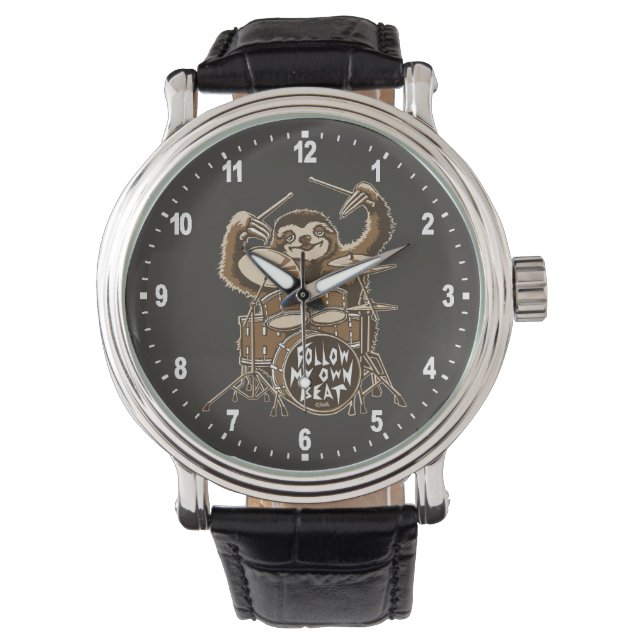 Montre Suivez mon propre rythme (devant)