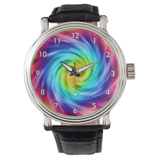 Montre Super bain tourbillon coloré (devant)