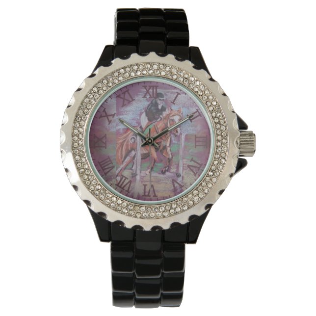 Montre super cheval de Pavot saut (devant)